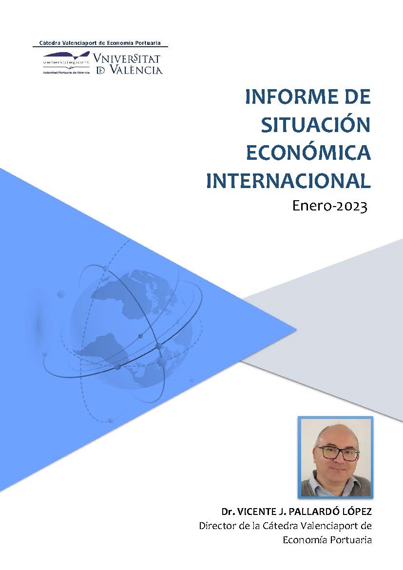 El investigador del IEI Vicente Pallardó, ha presentado el tercer Informe trimestral de coyuntura económica internacional en el marco de la Cátedra Valenciaport de Economía Portuaria.